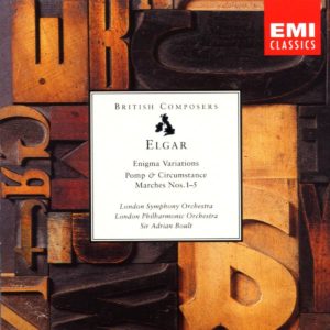 ELGAR Enigma Variations, Pomp & Circumstance Marches Nos.1–5 / Sir Adrian Boult