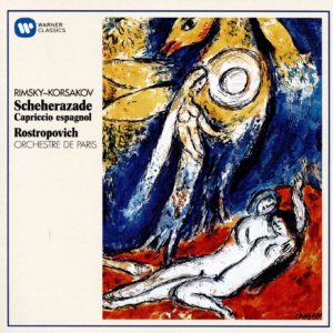 RIMSKY-KORSAKOV  Scheherazade, Capriccio Espagnol / Rostropovich