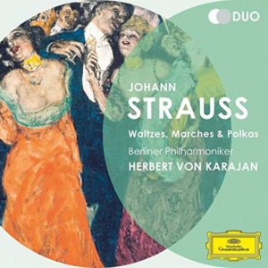 STRAUSS, Johann II Waltzes, Marches and Polkas / Herbert von Karajan 2cd