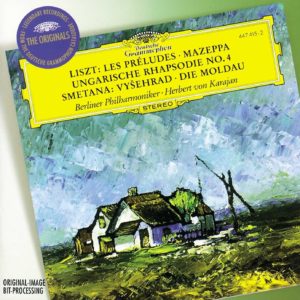 LISZT Les Préludes, Mazeppa, SMETANA Vyšehrad, Die Moldau / Herbert von Karajan