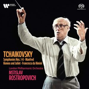 SACD TCHAIKOVSKY Symphonies 1-6 etc / Mstislav Rostropovich 6 SACDs