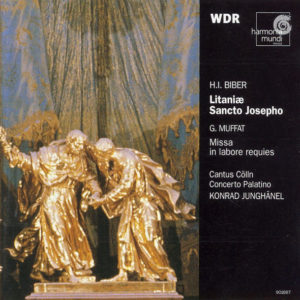 BIBER Litaniæ De Sancto Josepho, MUFFAT Missa / Konrad Junghänel