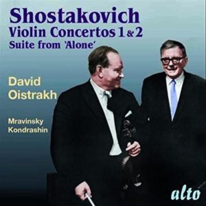 SHOSTAKOVICH Violin Concertos Nos.1-2, Suite from ‘Alone’ / David Oistrakh, Mravinsky, Rozhdestvensky