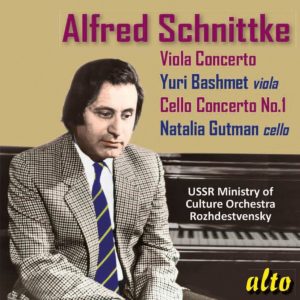 SCHNITTKE Viola Concerto & Cello Concerto No.1 / Bashmet, Gutman, Rozhdestvensky